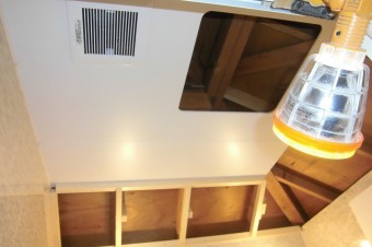 斜め天井下地組状況 CIMG1711